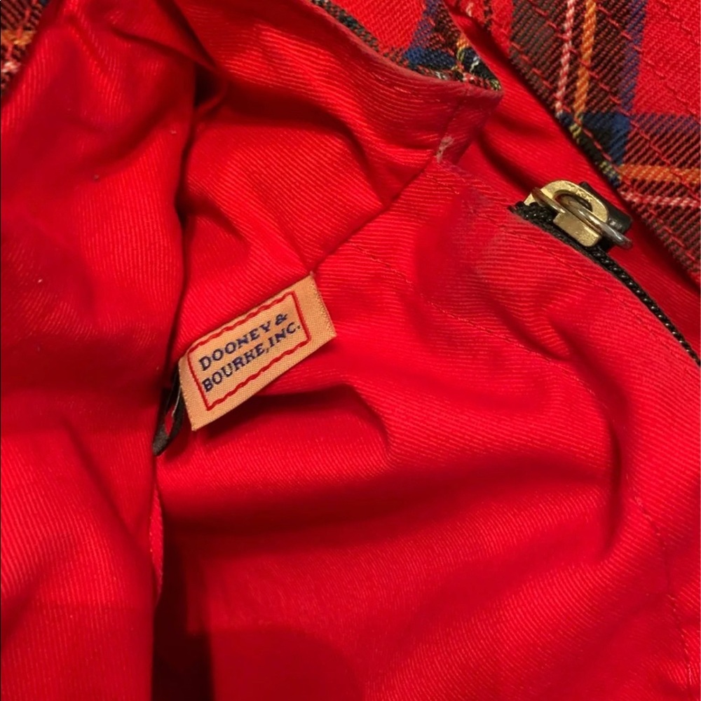 Dooney & Bourke plaid handbag - Picture 9 of 9